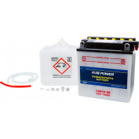 BATTERY W/ACID 12N10-3B 12V