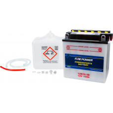 BATTERY W/ACID 12N10-3B 12V