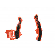 X-GRIP FRAME GUARD KTM ORANGE/BLACK