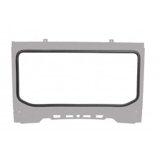 FRONT WINDSHIELD SPARKLE SILVER METALLIC