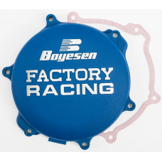 FACTORY RACING CLUTCH COVER BLUE