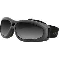TOURING II SUNGLASSES BLACK W/SMOKE LENS