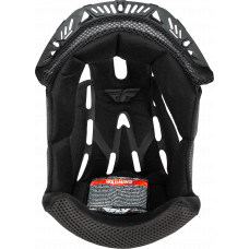 KINETIC HELMET LINER SET BLACK MD