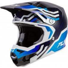 YTH FORMULA S CARBON BYTE HLMT BLUE CARBON/BLUE/WHITE YL