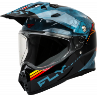 TREKKER KRYPTEK CONCEAL HELMET SLATE/BLACK/RED 2X