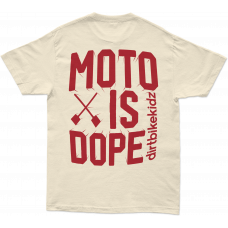 MOTO IS DOPE TEE CREAM 2X