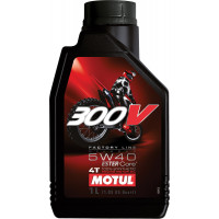 300V COMPETITION SYNTHETIC OIL 4T 5W40 OFFROAD 1L 12/CASE