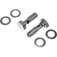 BREATHER BOLTS CHROME PAIR EVO BIGTWIN, XL