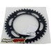 REAR SPROCKET STEEL 42T-520 BLK HON