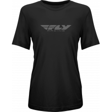 WOMEN'S FLY ORIGIN CORP TEE BLACK/GREY LG