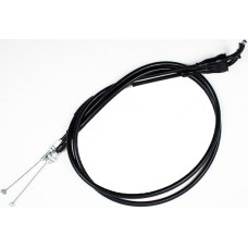 BLACK VINYL THROTTLE PUSH-PULL CABLE SET