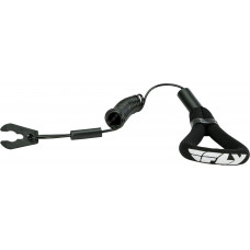 FLOATING WRIST TETHERCORD/LANYARD (BLACK)