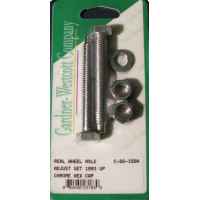 REAR WHEEL ADJUSTMENT BOLTS 93-07 SOFTAIL MODELS REAR