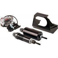 AIR SHOCKS FOX SERIES BLK 01-17 SOFTAIL