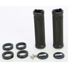 RUFFIAN NO FLANGE LOCK-ON GRIP BLACK/BLACK 130MM