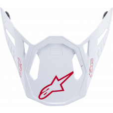 M10 DYNO HELMET VISOR RED/WHITE