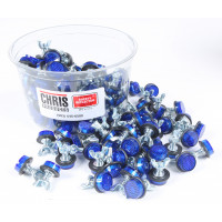 MINI-REFLECTORS BLUE 150/PK