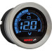 HD-02 SERIES GAUGE KIT SILVER BEZEL OIL TEMP