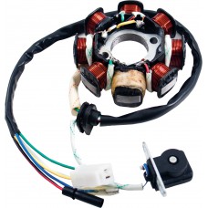 50CC 8-COIL MAGNETO/STATOR VERTICAL/GY6 4-STROKE