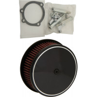 ROUND AIR CLEANER HP CLASSIC SMOOTH BLACK 5-7/8