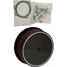 ROUND AIR CLEANER HP CLASSIC SMOOTH BLACK 5-7/8