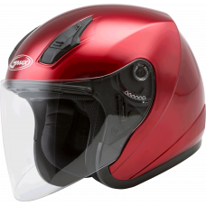 OF-17 OPEN-FACE HELMET CANDY RED XS