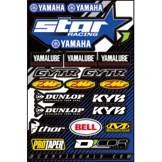 STAR YAMAHA DECAL SHEET
