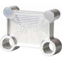 H/D BILLET PULL BACK PLATE RAW BATWING