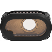 NL TC AIR CLEANER W/GLASS BLACK W/GOLD