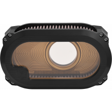 NL TC AIR CLEANER W/GLASS BLACK W/GOLD