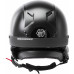 HH-75 HALF HELMET BLACK XS