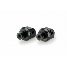 FOOTPEG ADAPTER PASSENGER BLACK YAM