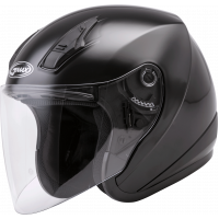 OF-17 OPEN-FACE HELMET BLACK 2X