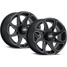 TWISTER BLACK LT 14X7 4/110