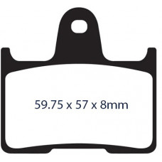 BRAKE PAD GOLD+ REAR `14-UP SPORTSTER