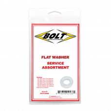 FLAT WASHER ASSORTMENT 120 PIECE KIT