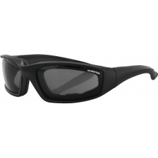 FOAMERZ SUNGLASSES 2 BLACK W/SMOKE LENS
