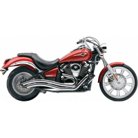 SPEEDSTER SWEPT F/S CHROME KAW VN900 06-19