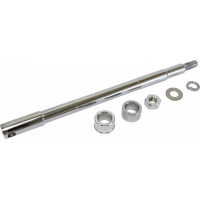 CHROME  FRONT  AXLE  W/HRDWARE XL  FX  &  K  MODELS  52-72