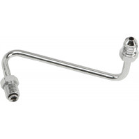 JIC TO -3 TUBE ADAPTER S-BEND CHROME 3/8