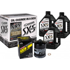 SXS OIL QUICK CHANGE KIT 10W50 WITH BLACK OIL FILTER