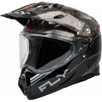 TREKKER KRYPTEK CONCEAL HELMET BLACK/GREY/WHITE 2X