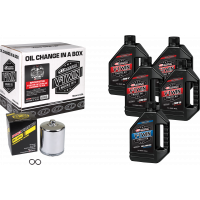 V-TWIN SYN OIL CHANGE KIT XL CHROME FILTER