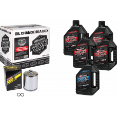 V-TWIN SYN OIL CHANGE KIT XL CHROME FILTER