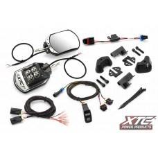 SIDE VIEW MIRROR KIT SIX12 LIT POL