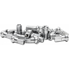 SPOKE NIPPLES SILVER
