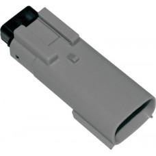 MLX 3-PIN MALE CONN GREY LEFT HBAR HD 72513-07GY