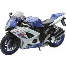 REPLICA 1:12 SUPER SPORT BIKE 08 SUZUKI GSX-R1000 BLUE