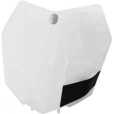 FRONT NUMBER PLATE WHITE