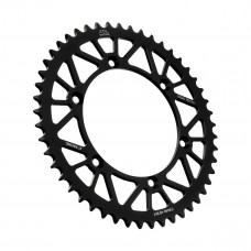 REAR RACELITE SPROCKET ALUM 49T-520 BLK KAW/SUZ
